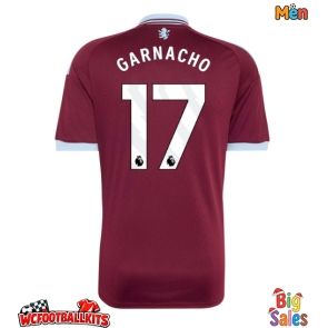 Aston Villa Alejandro Garnacho #17 Replica Home Stadium Shirt 2026-27 Short Sleeve